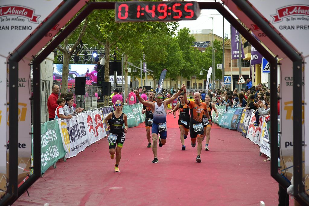 Llegada del triatlón de Fuente Álamo (I)