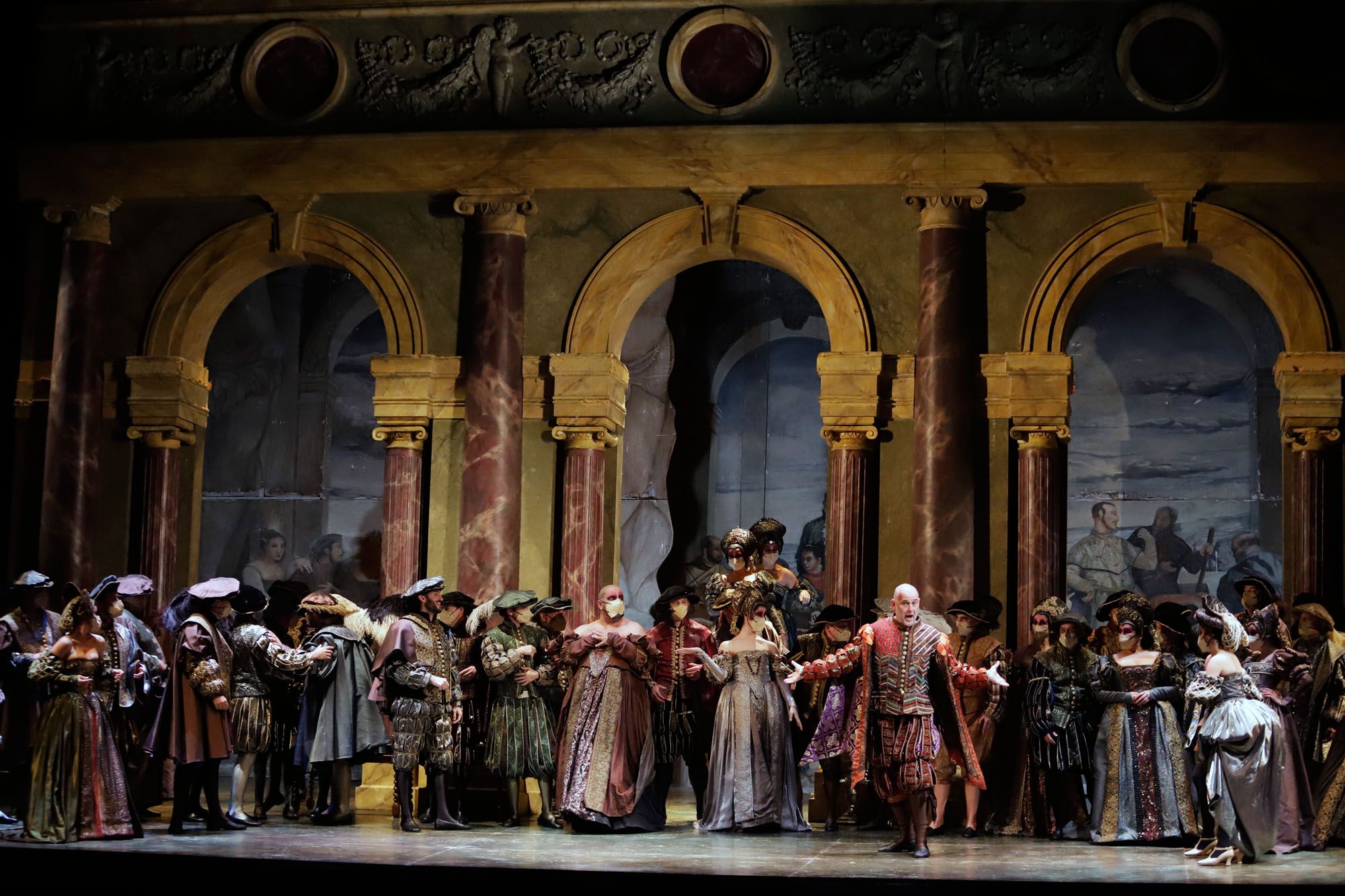 El ensayo general de Rigoletto, en el Teatro Cervantes