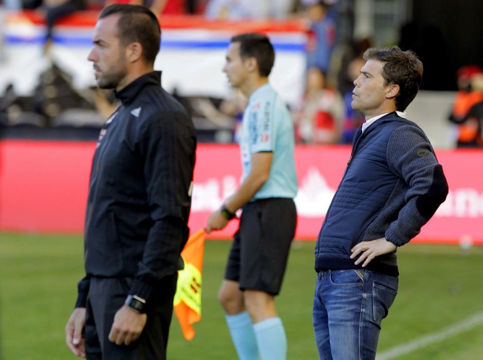 El partido entre el Osasuna y el Sporting, en imágenes