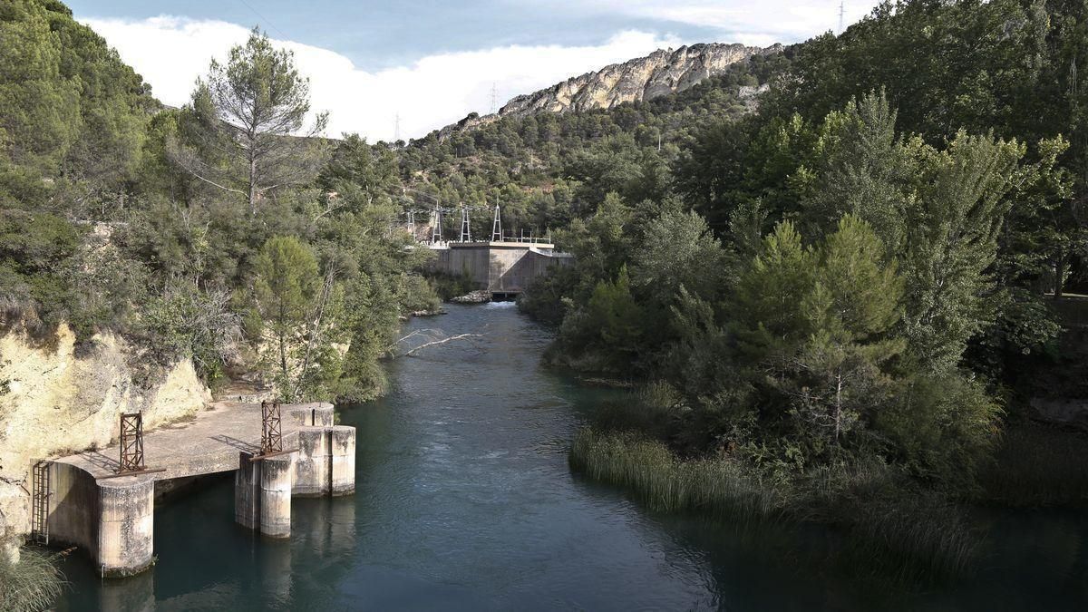 Embalse de Bolarque, donde arranca el trasvase Tajo-Segura.