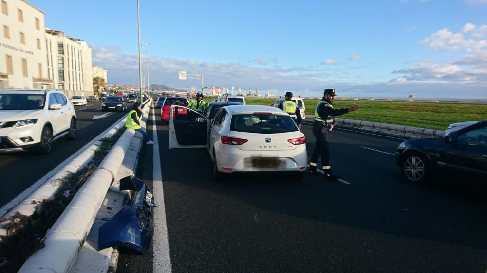 Retención en la Avenida Marítima