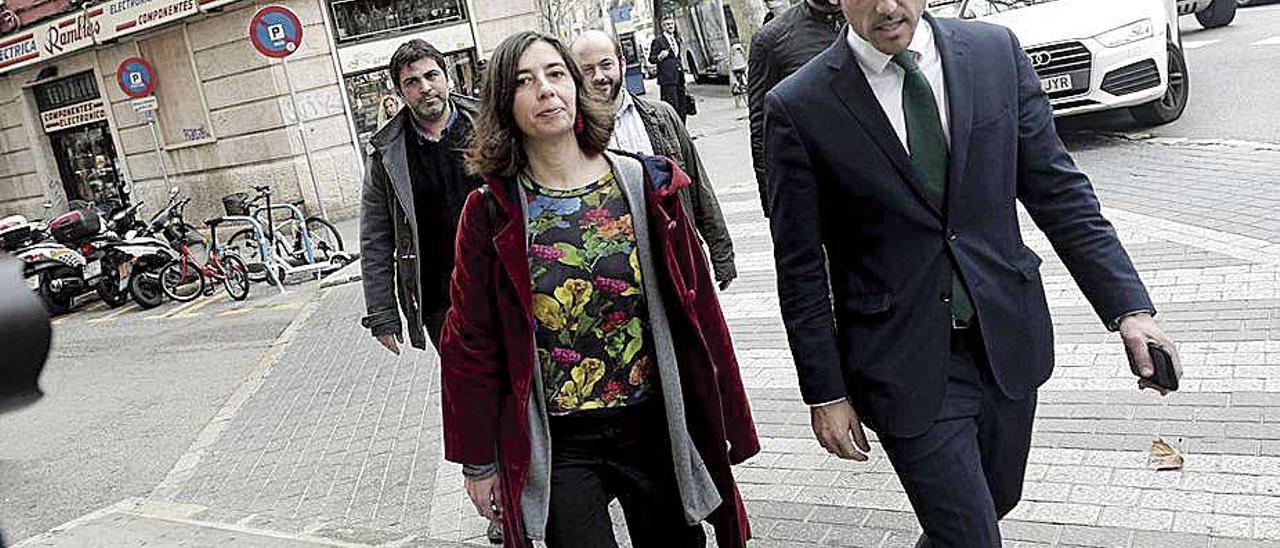 Neus Truyol defendió su gestión en Emaya ante la juez.
