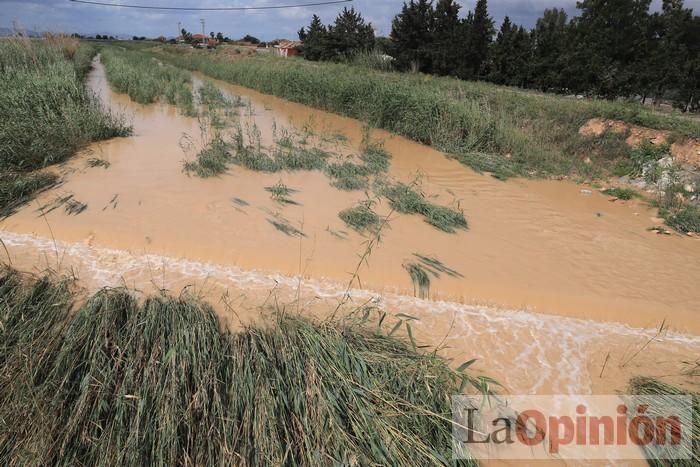 Limpian Los Alcázares tras las fuertes lluvias de los últimos días