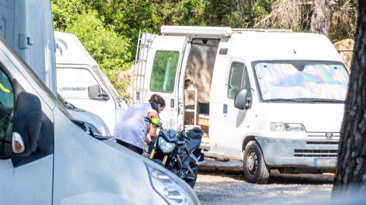 Palma suma un nuevo asentamiento de caravanas en Marivent: "Hasta hace tres años aún podía alquilar un piso"