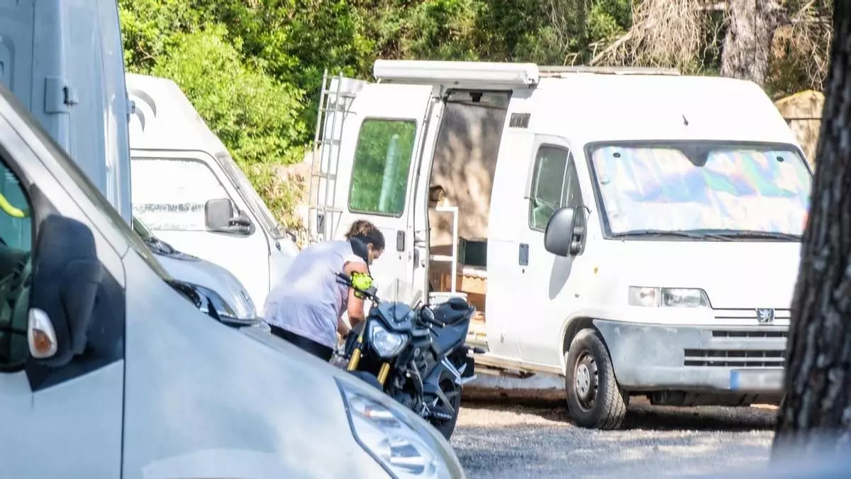 Palma suma un nuevo asentamiento de caravanas en Marivent: "Hasta hace tres años aún podía alquilar un piso"