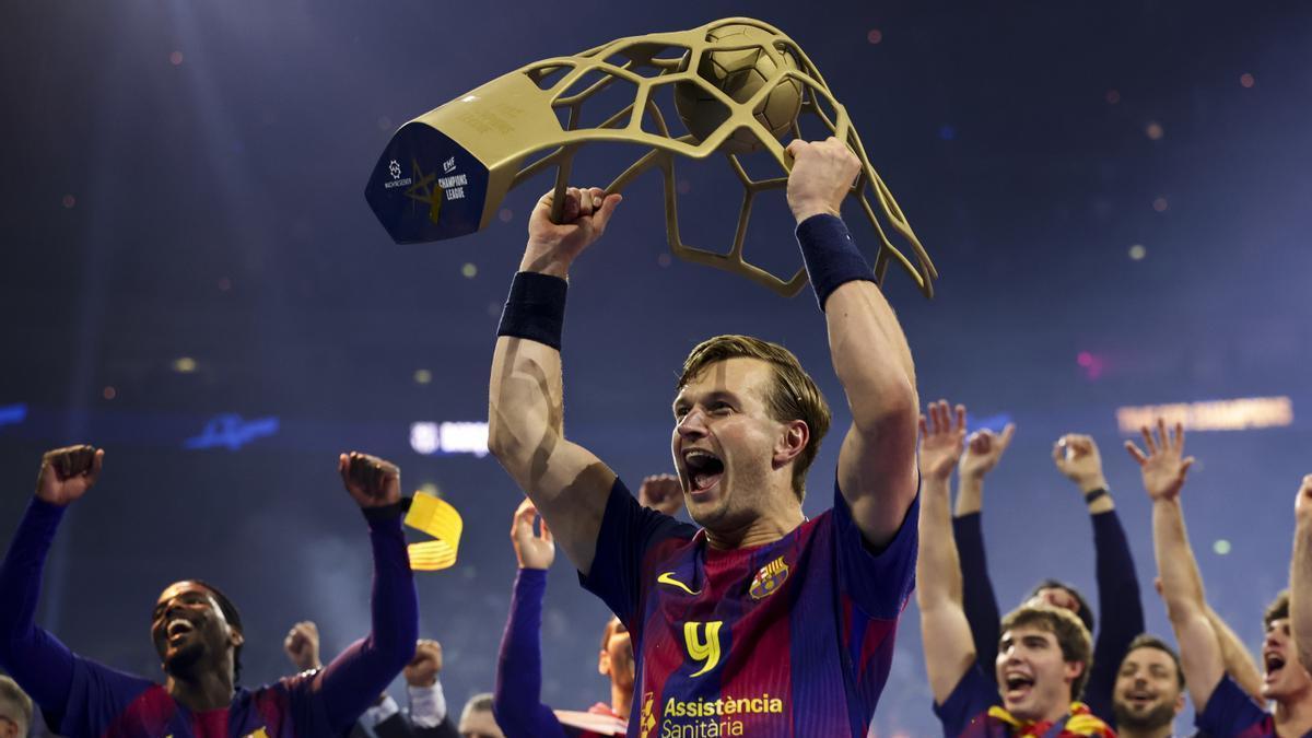 El FC Barcelona celebró la 50ª Champions League de su historia en Colonia