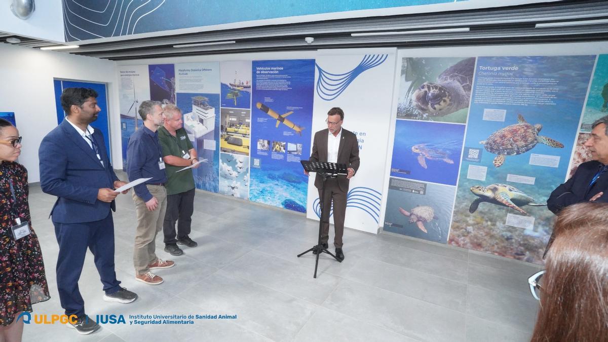 Hoy, durante la primera jornada del encuentro entre países en Gran Canaria