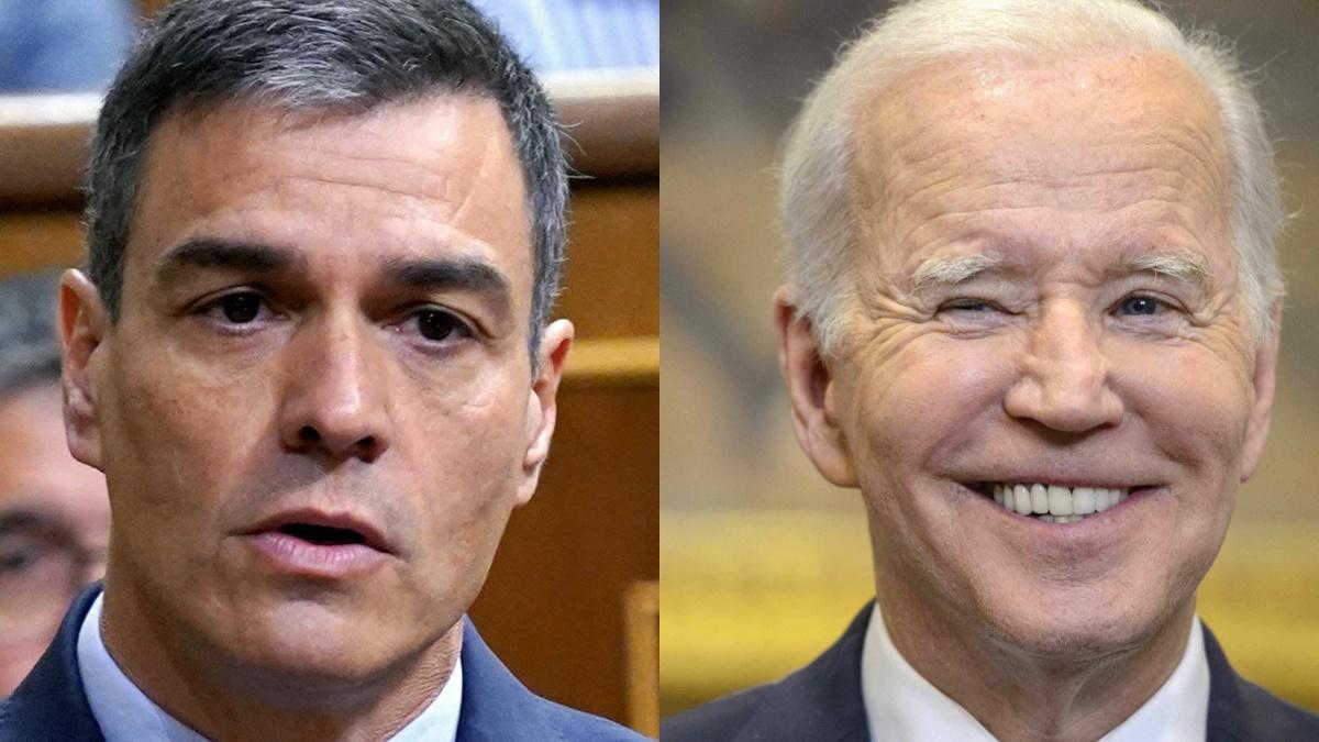 Sánchez i Biden escenificaran el seu suport a Ucraïna davant Rússia i la seva sintonia en immigració