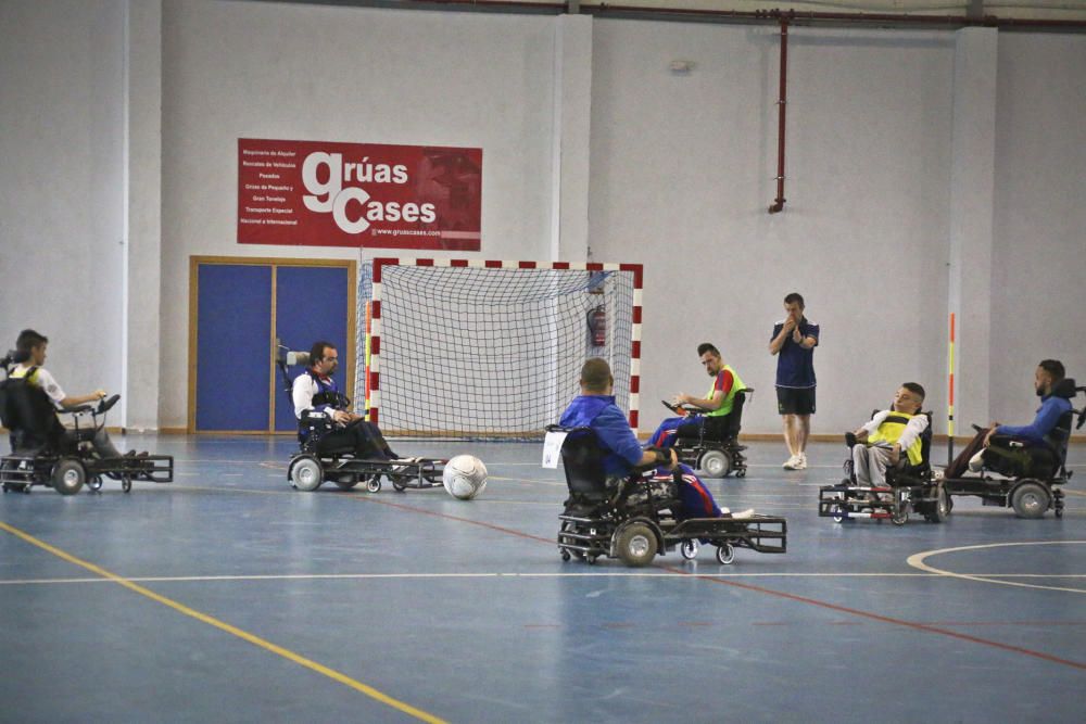 La Selección de Francia de «powerchair» se entrena en Callosa de Segura