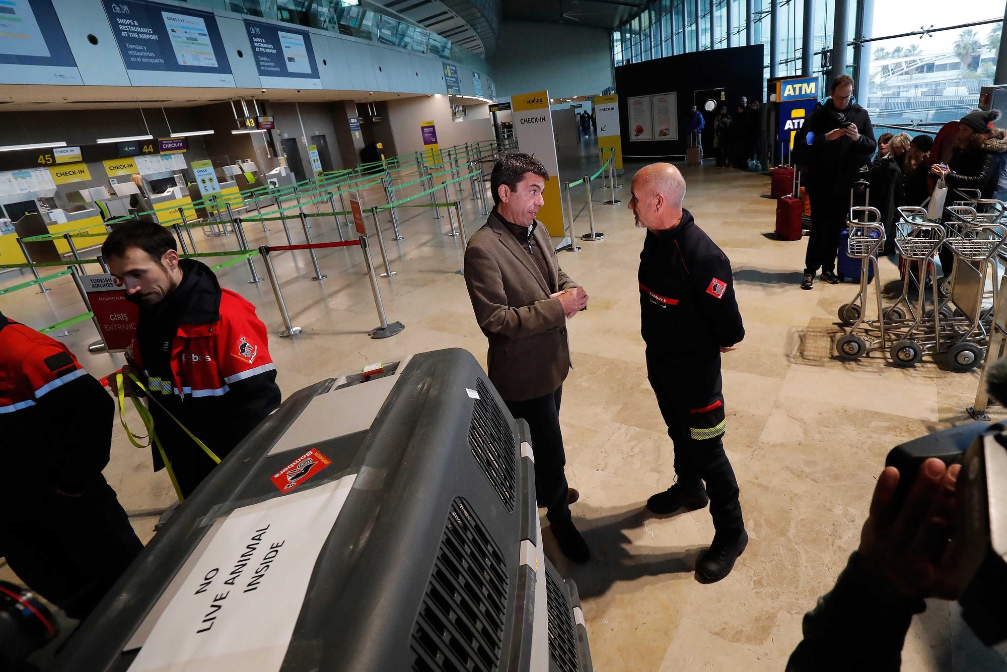 Nueve bomberos de Alicante viajan a Turquía para Ayudar en las tareas de rescate