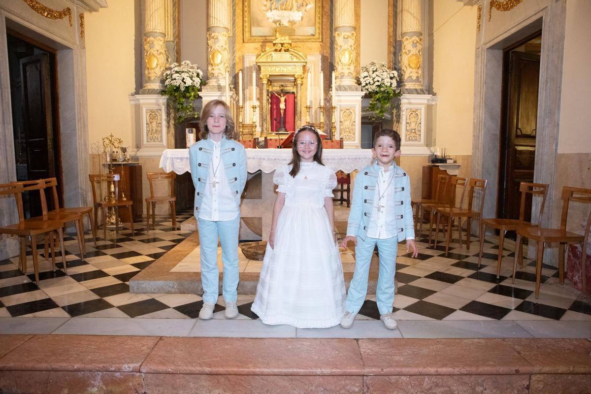 Los tres clavarios de San Vicente en Massarrojos