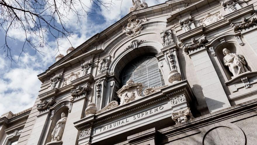 Fachada del Tribunal Supremo en Madrid. | EUROPA PRESS