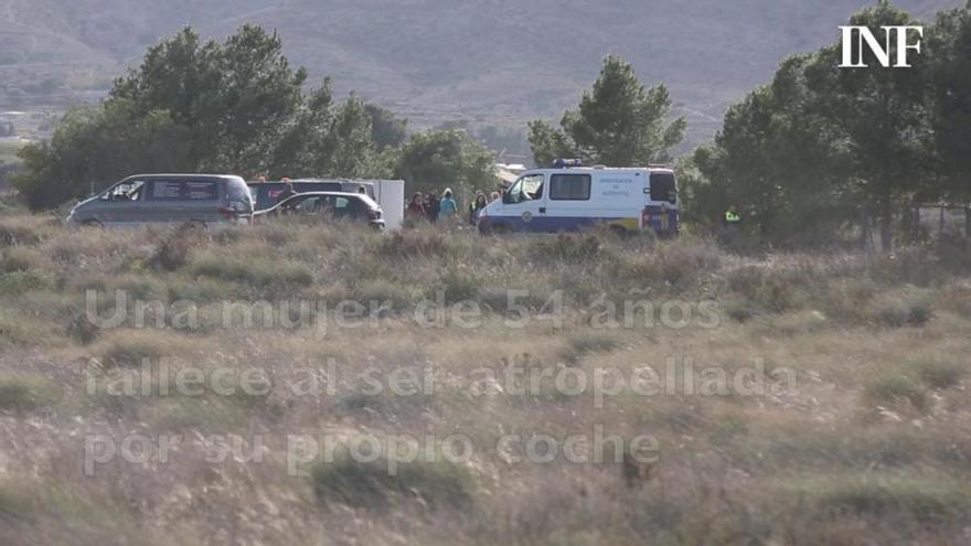 Muere arrollada por su coche cuando hablaba por el móvil en Alicante