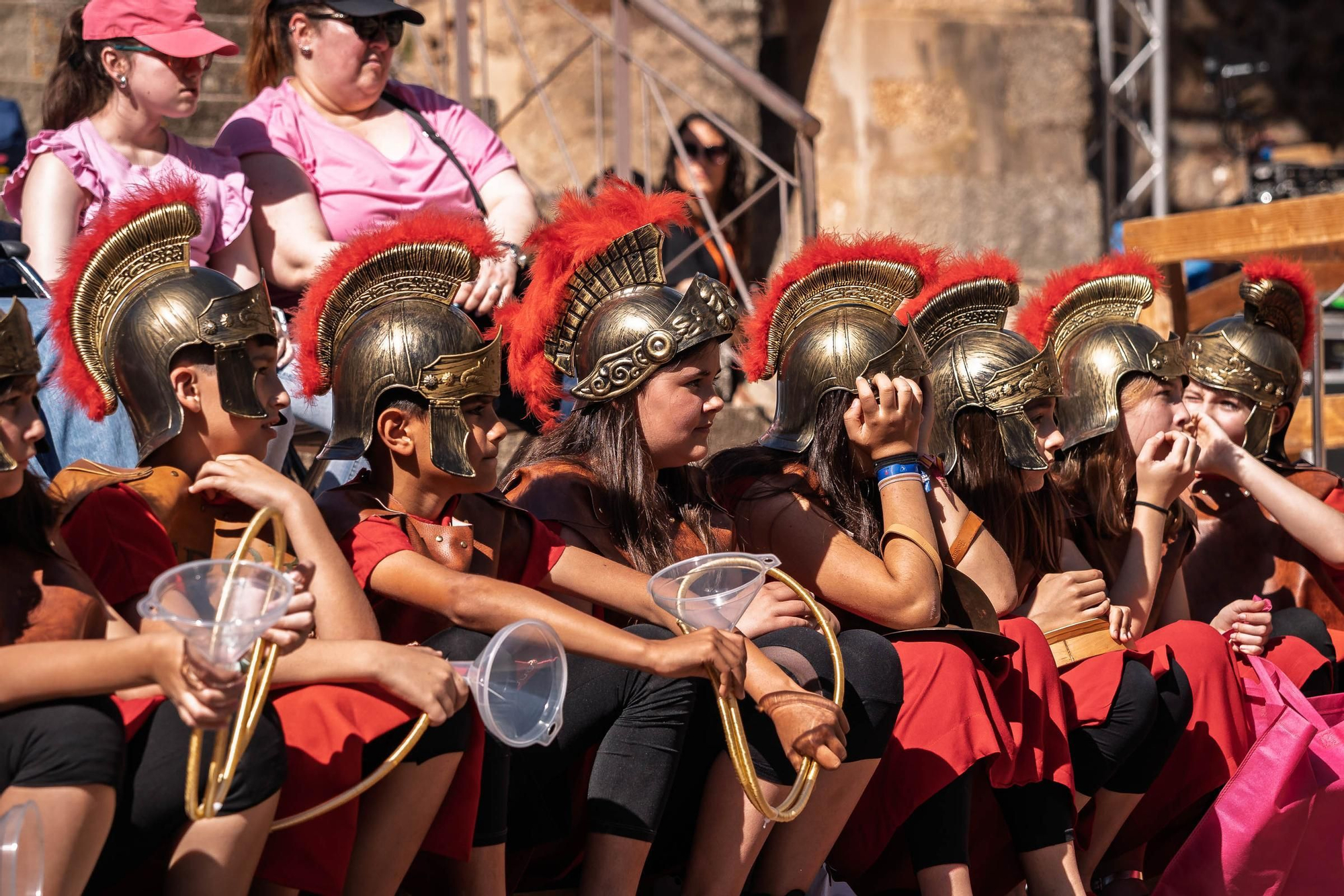 Fotogalería | Los escolares toman el Teatro Romano en Emerita Lvdica