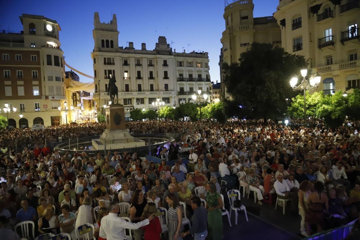 El concierto de José Mercé en la Noche Blanca del Flamenco, en imágenes