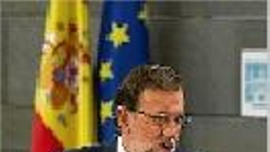 Mariano Rajoy, ahir