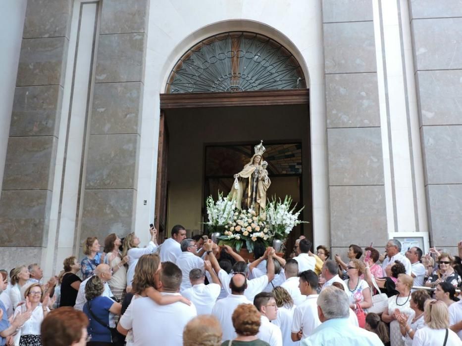 En Águilas, devoción sin limites a la Virgen del Carmen