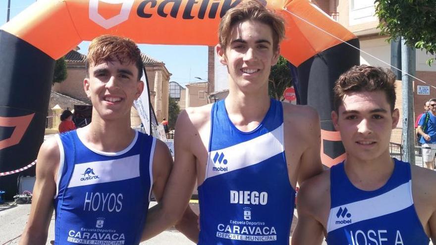 Los clubes de Triatlón de Águilas y Caravaca reinan en Yecla