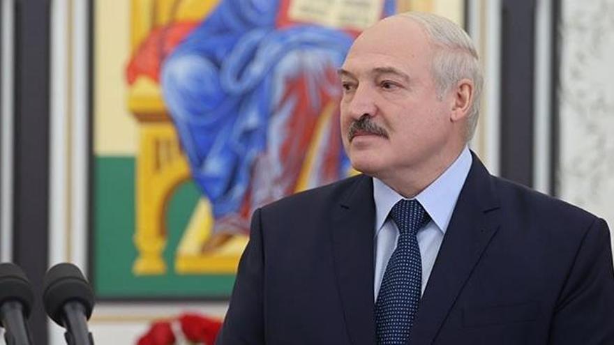 Lukashenko, en una imatge d&#039;arxiu