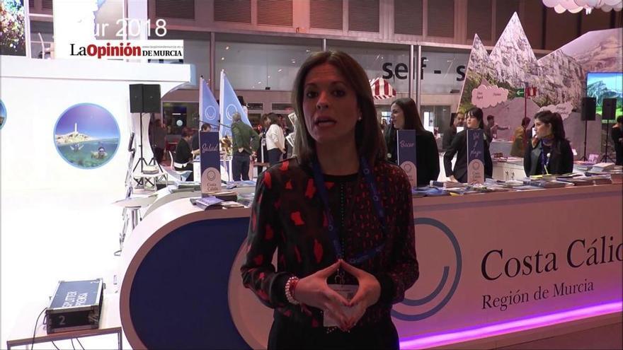 Mari Carmen Moreno habla de la oferta de Águilas en Fitur 2018