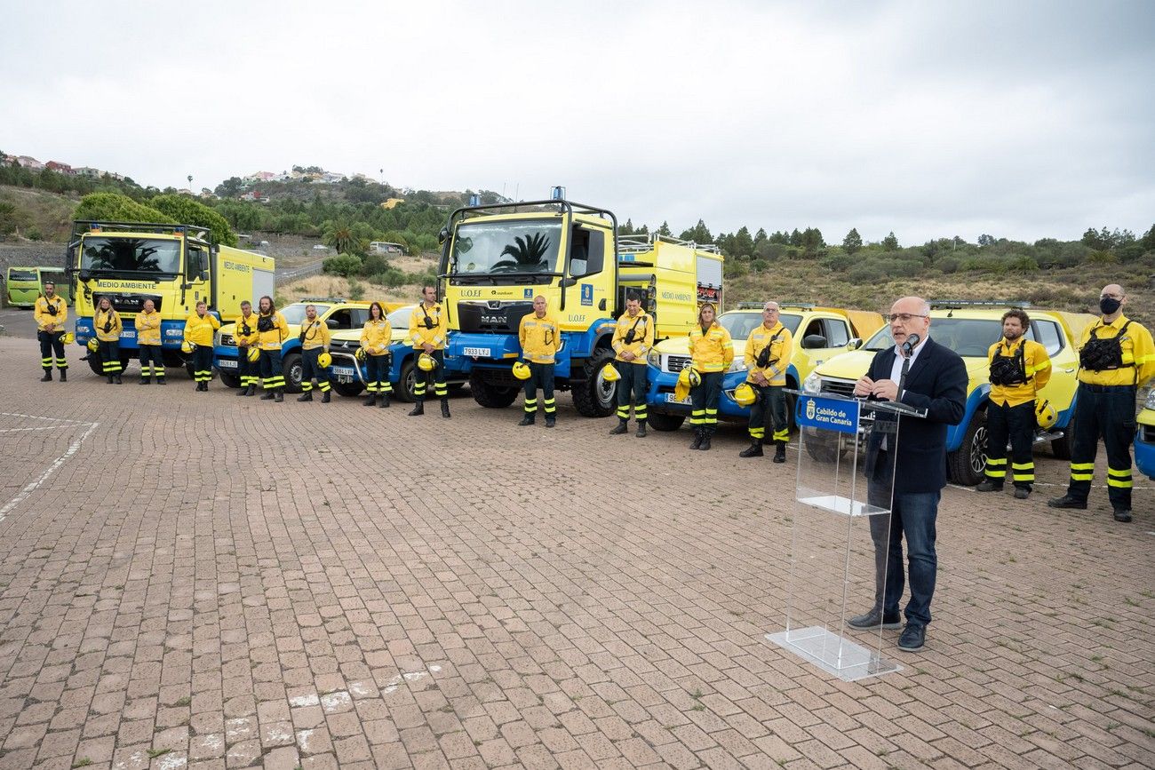 Presentación de la campaña contra incendios en Gran Canaria