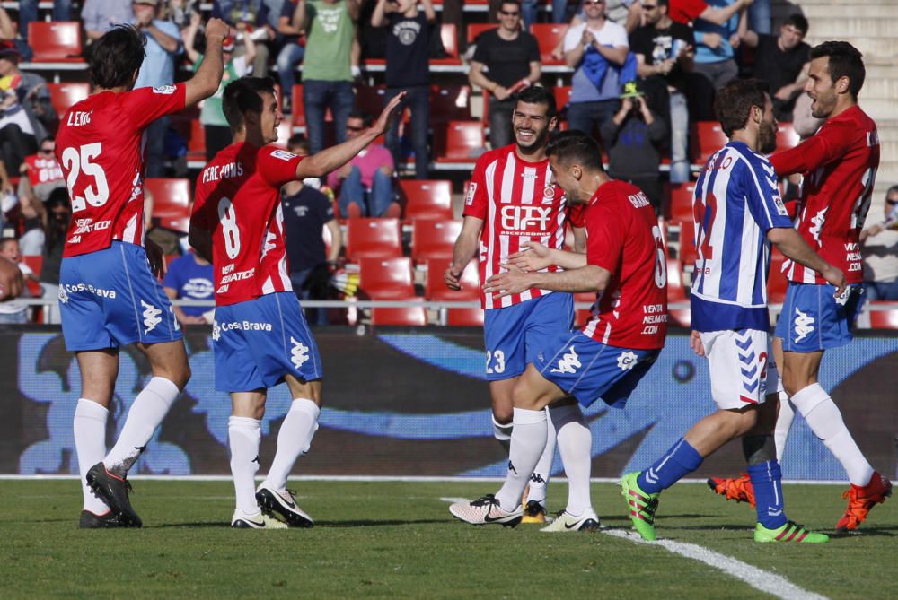 El Girona guanya l''Alabès a Montilivi