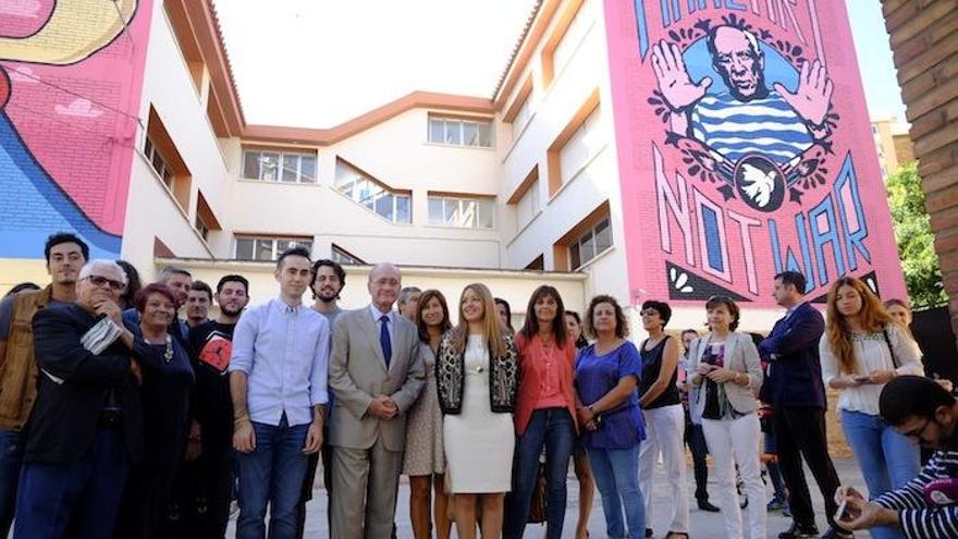 Iván Pérez y María Vera ganan el Concurso de Grafitis del Guadalmedina