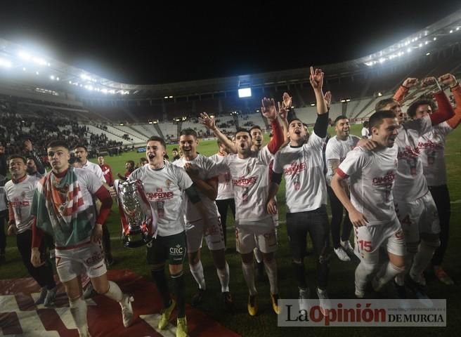 El Real Murcia gana la Copa Federación ante el Tudelano