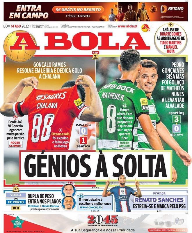 Las portadas de la prensa deportiva de hoy, domingo 14 de agosto