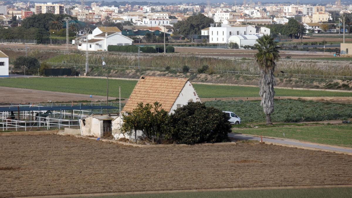 Imagen de archivo de la huerta de Alboraia