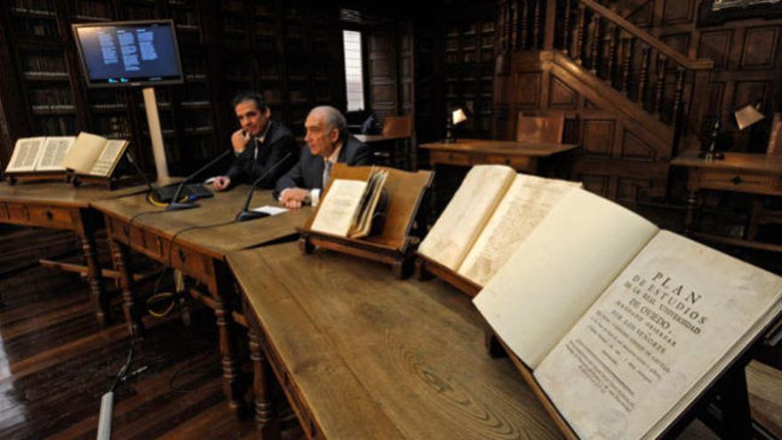 La Universidad de Oviedo presenta una plataforma digital con más de cien obras de arte y sus joyas bibliográficas