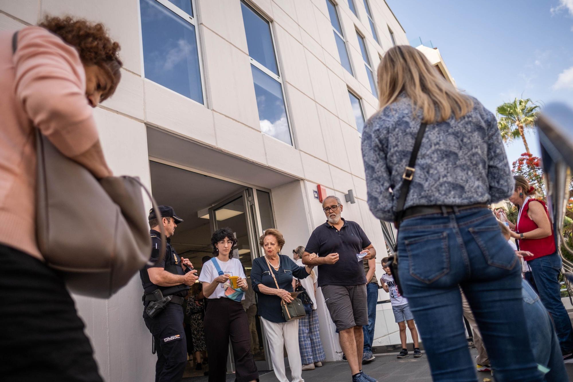 Jornada electora en Santa Cruz de Tenerife