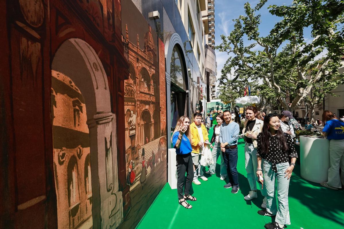 Exposición sobre el Camino de Santiago en el Instituto Cervantes de Shangai