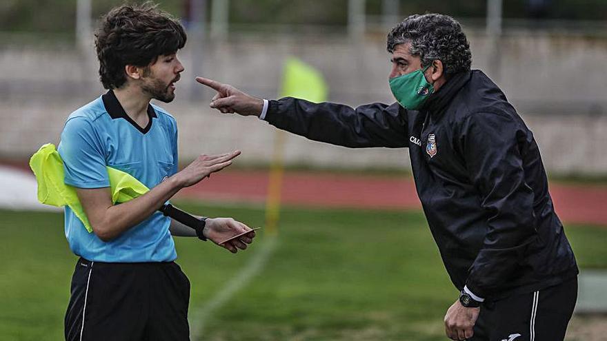 Nacho Merino, durante un partido de Liga. | N. R.