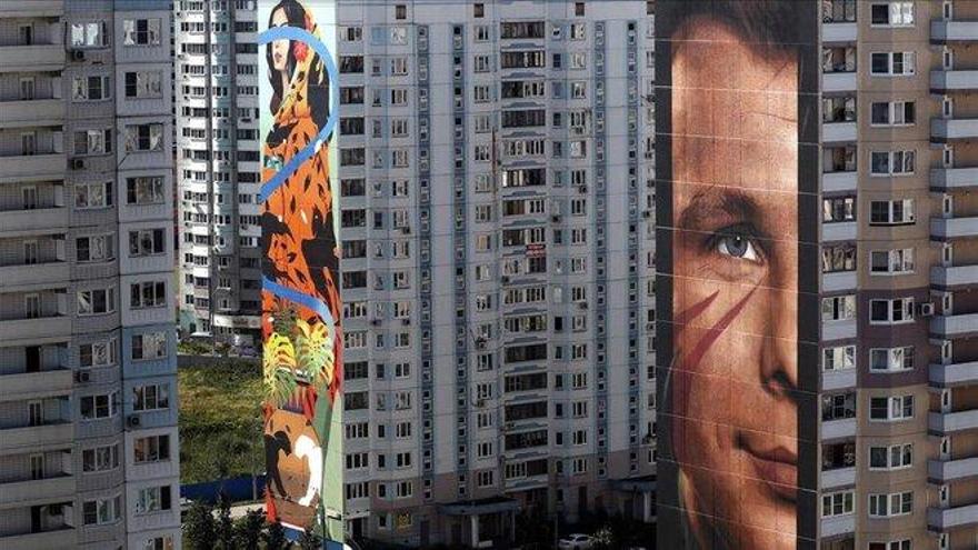 Odintsovo, la ciudad rusa de los grafitis colosales