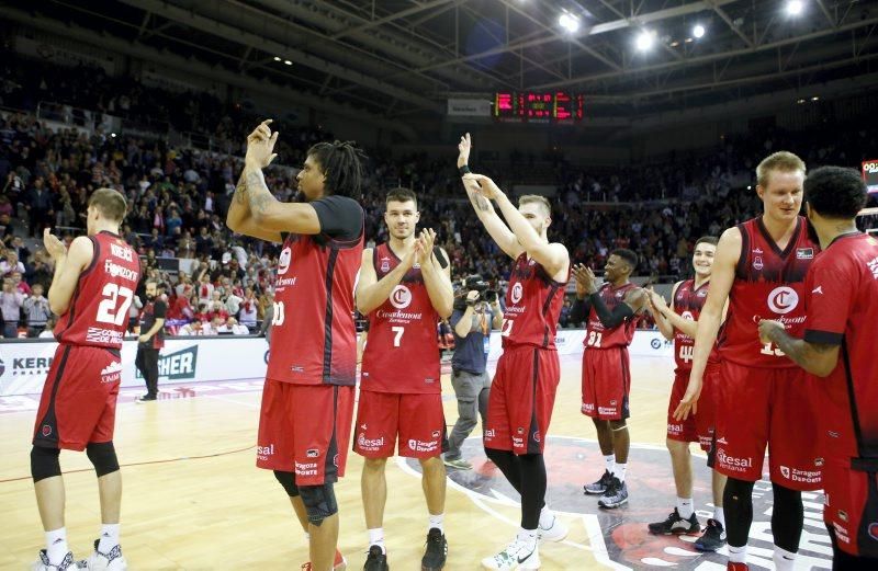 Partido del Casademont contra el Real Madrid