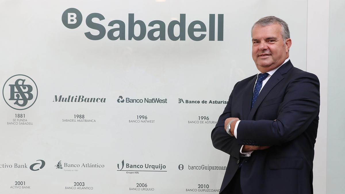 Fernando Canós, subdirector general y director de la Territorial Este de Banco Sabadell.