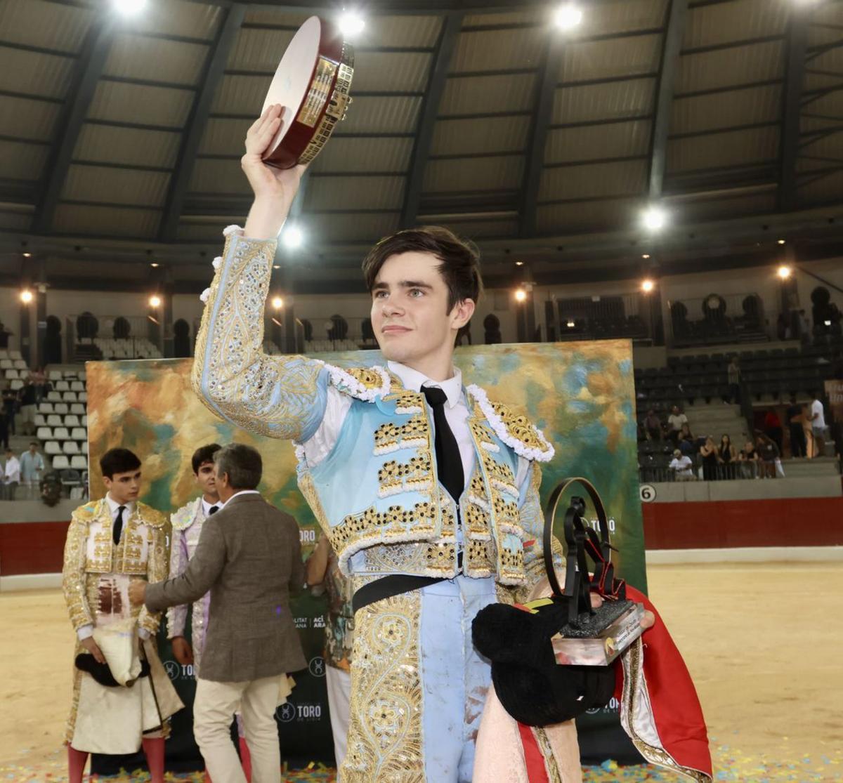 El barcelonés Mario Vilau, triunfador del circuito valenciano de novilladas