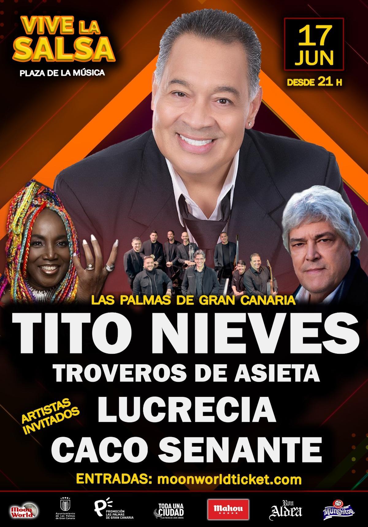 Festival De Salsa Las Palmas Tito Nieves Conocido Como El Pavarotti