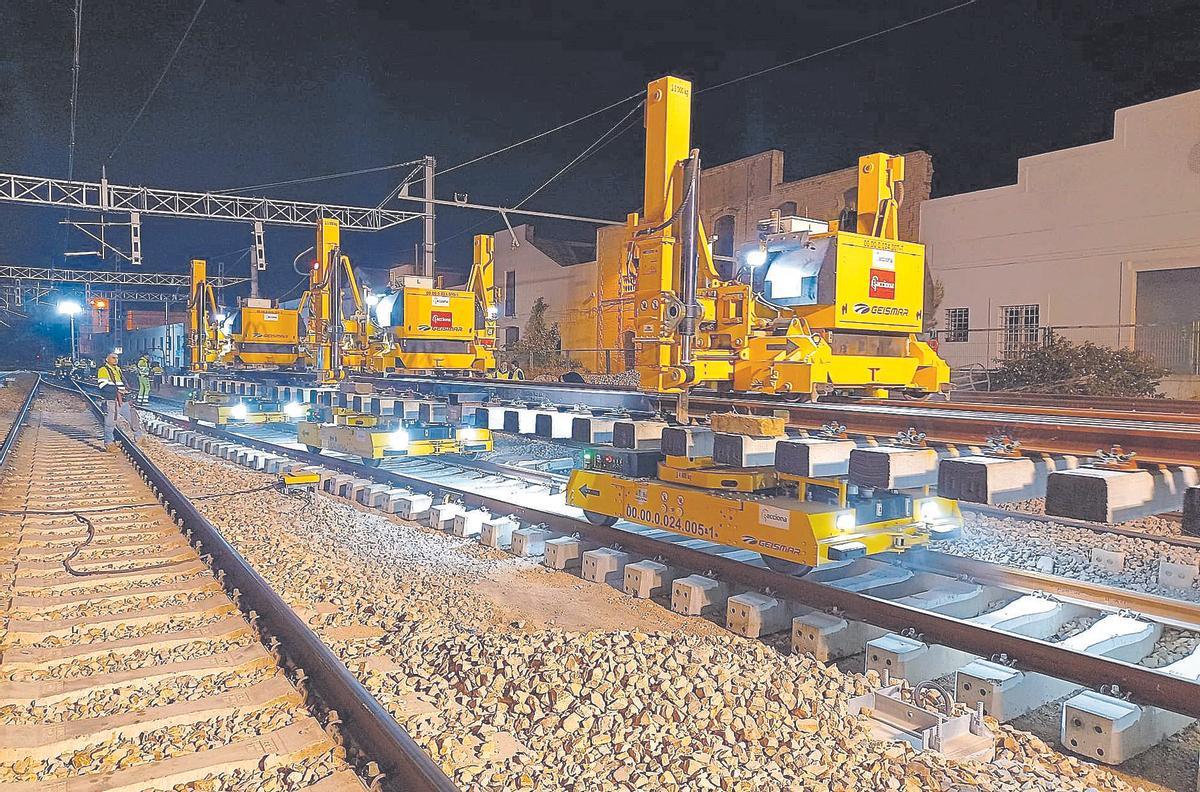 Ja és oficial: les obres del corredor mediterrani es retarden a Castelló