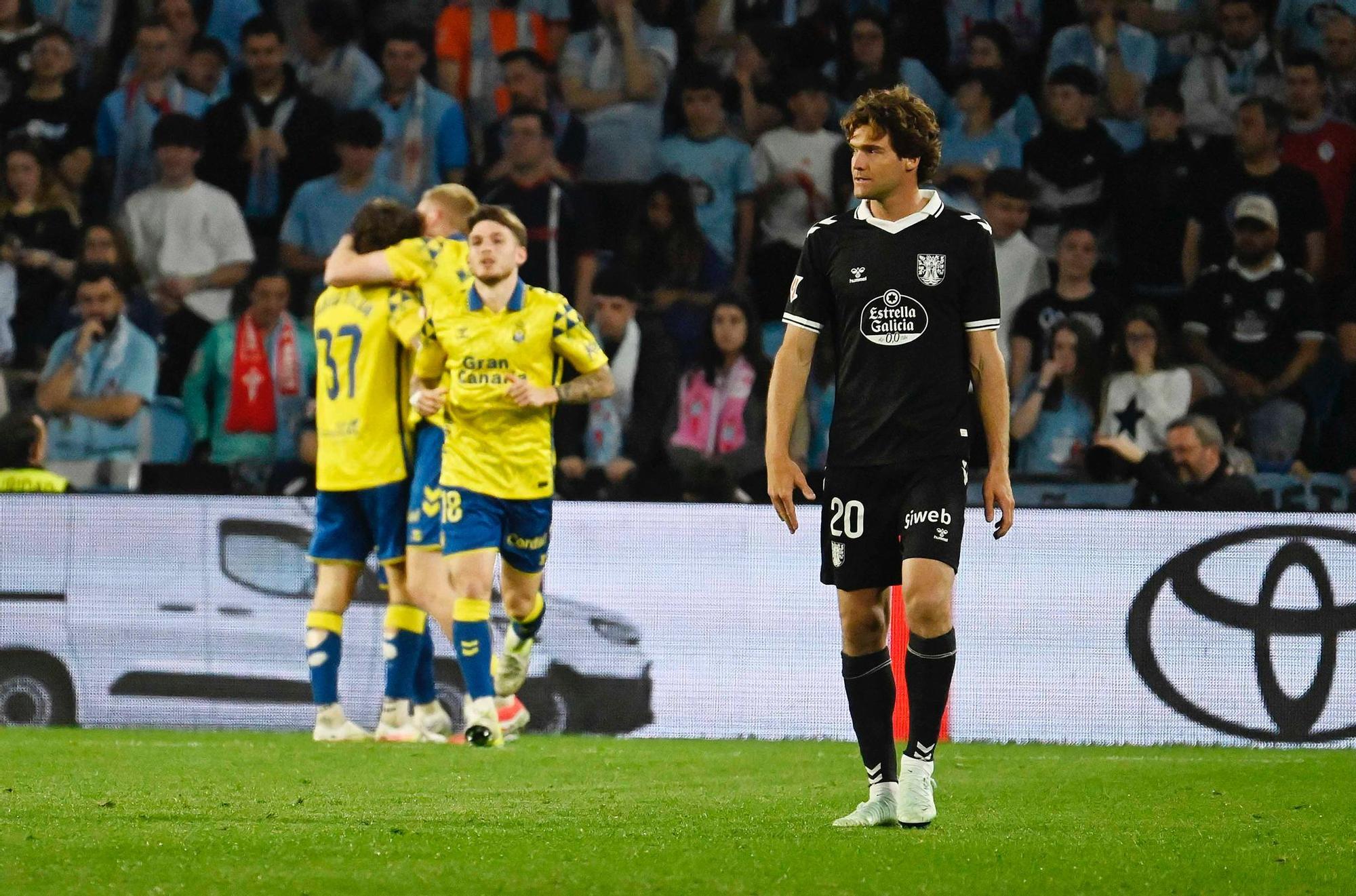 El Celta-Las Palmas, en imágenes