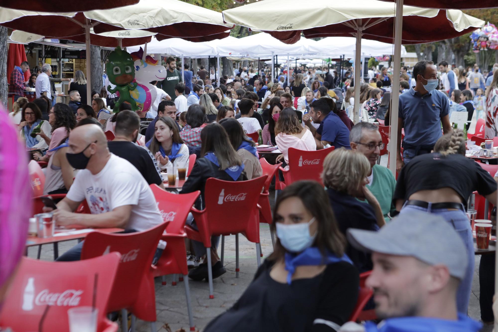 Ambiente en el primer día de San Mateo 2021