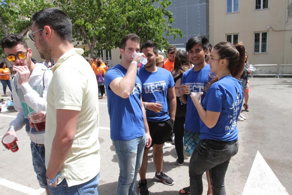 Fiesta del agua en la UPCT