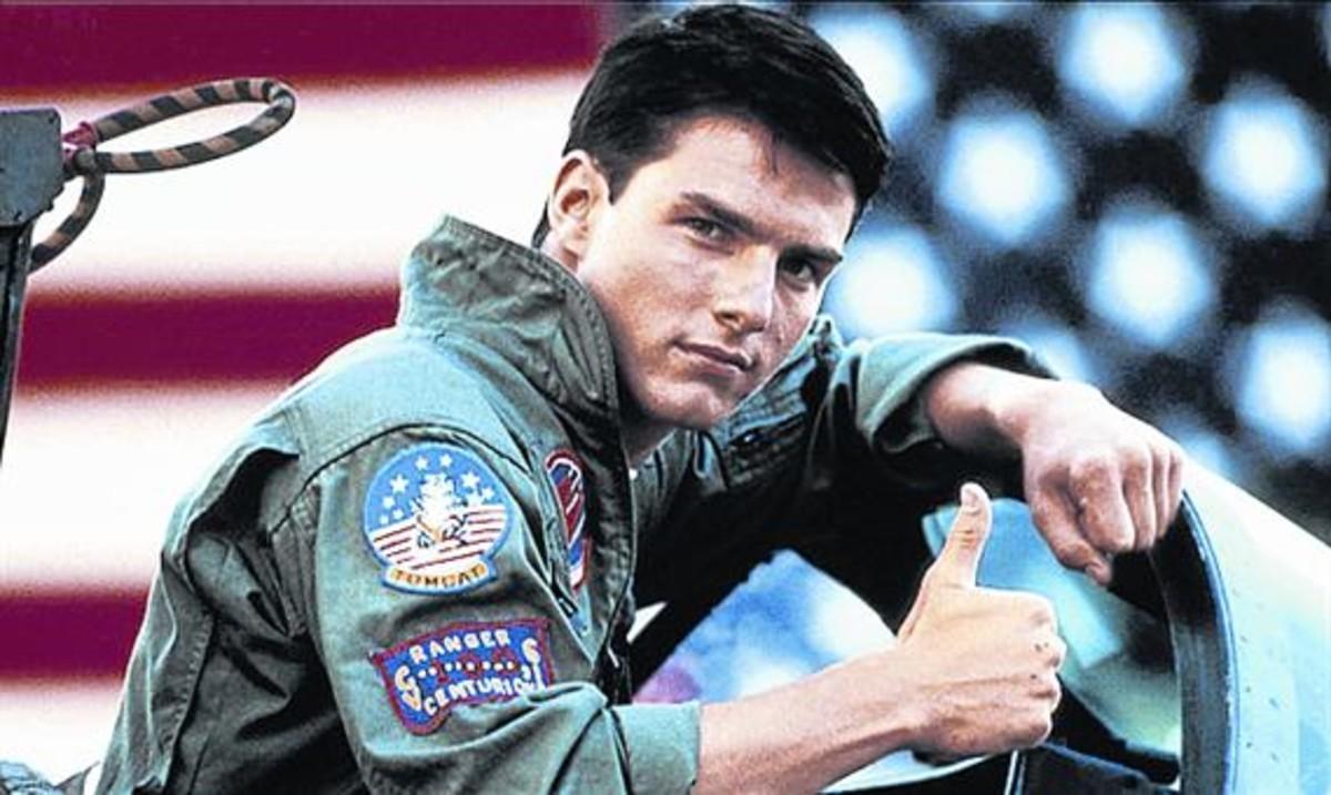 Fiebre del sábado noche (1977) Flashdance  (1983) Footloose  (1984) Rocky IV  (1985) Top Gun  (1986)_MEDIA_1