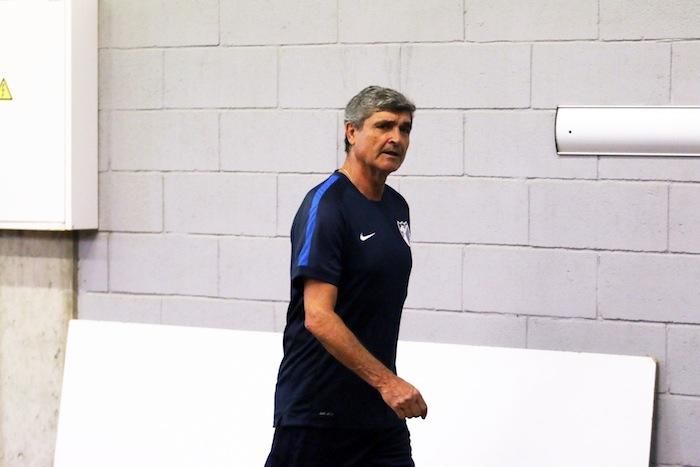 Primer entrenamiento del Málaga CF con Juande Ramos