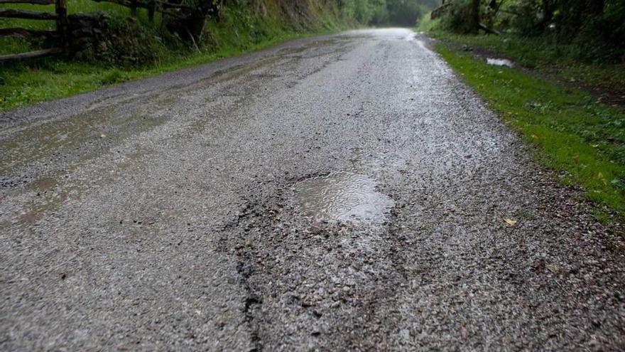 La carretera de la Collá d&#039;Arniciu.