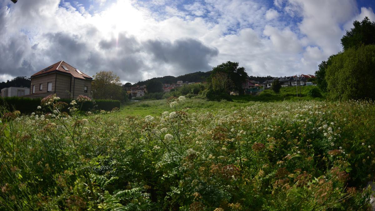 Terrenos en donde se pretende construir el nuevo Eroski.