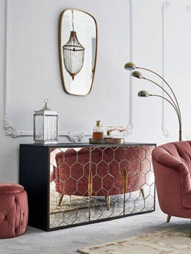 El color marsala y los espejos serán tus aliados para redecorar de lujo tu casa