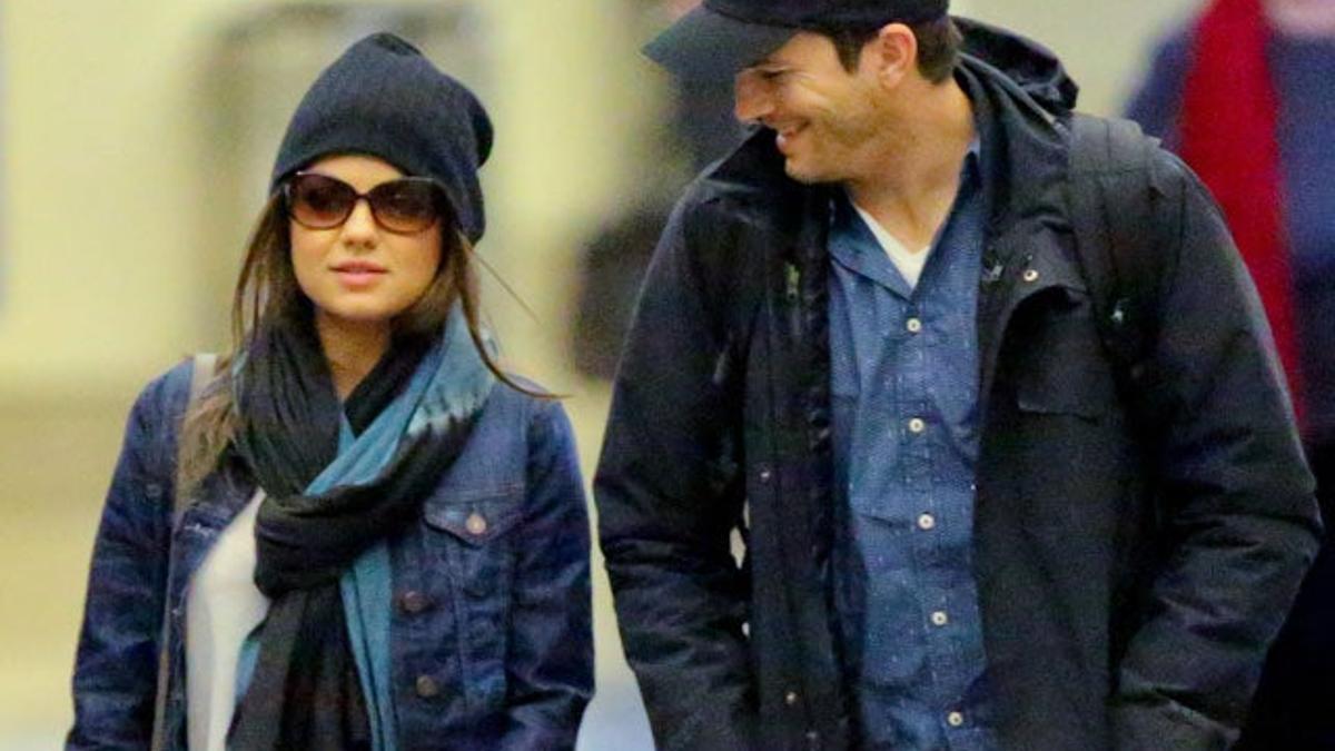 Mila y Ashton han estado de babymoon'