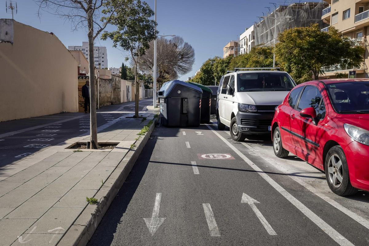 La calle Jacint Verdaguer, donde ocurrió el violento asalto.